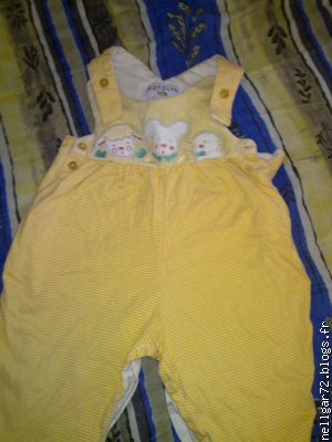 barboteuse jaune